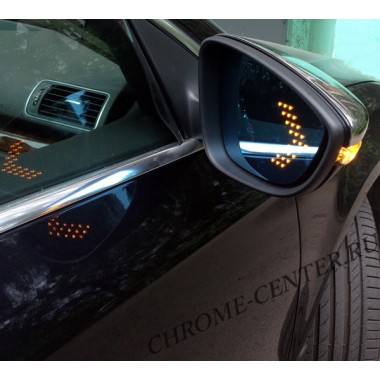 Зеркала заднего вида с LED поворотником VW Jetta 6 (2011-) бренд – ECP главное фото